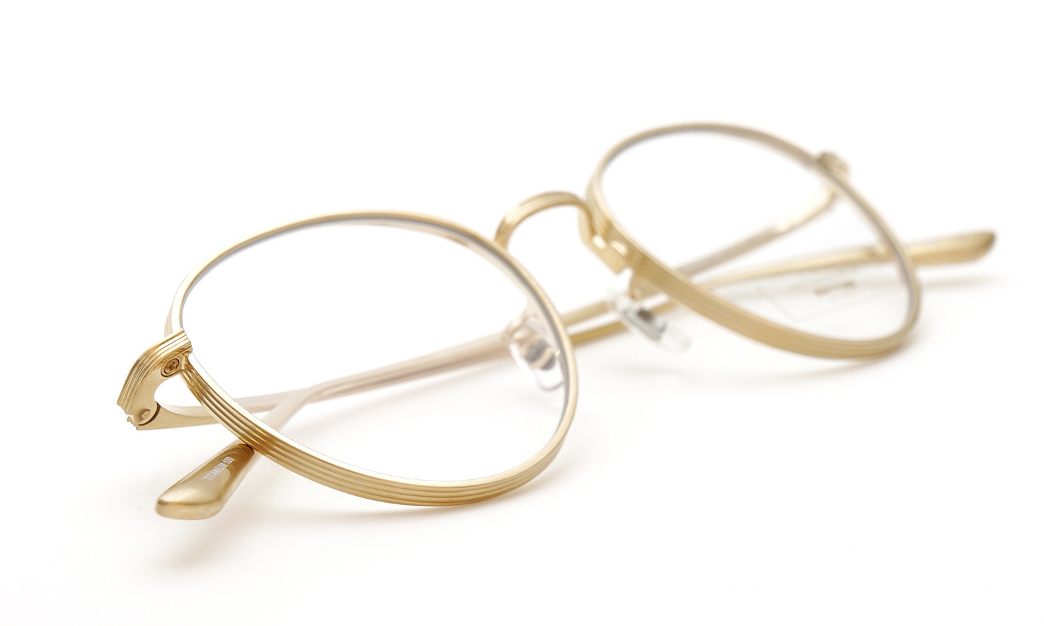 OLIVER PEOPLES × THE ROW メガネ BROWNSTONE col.BG 9
