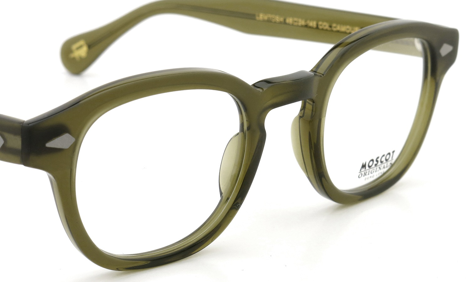 TODD SNYDER×MOSCOT メガネ LEMTOSH レムトッシュ Col.CAMOUFLAGE 46size