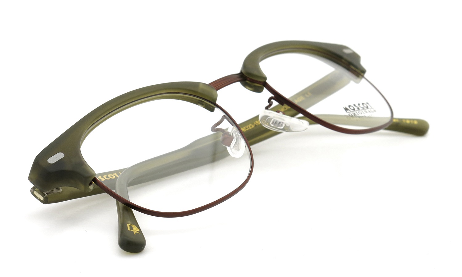 TODD SNYDER×MOSCOT コラボレーションメガネ YUKEL Col.CAMOUFLAGE 46size