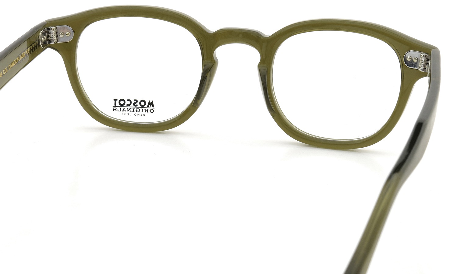 TODD SNYDER×MOSCOT メガネ LEMTOSH レムトッシュ Col.CAMOUFLAGE 46size