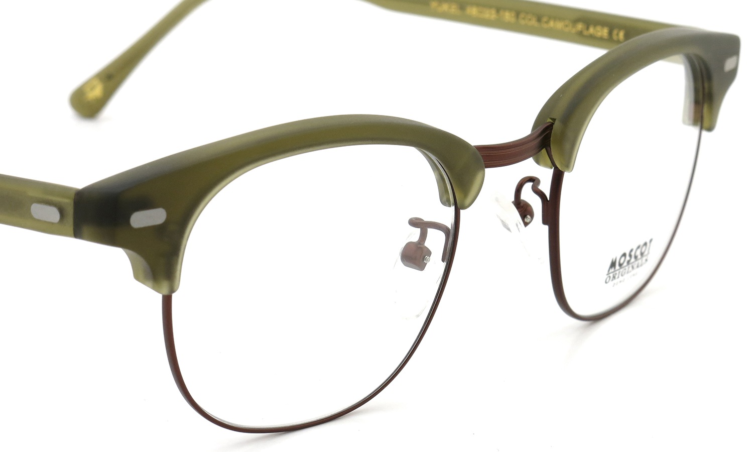 TODD SNYDER×MOSCOT コラボレーションメガネ YUKEL Col.CAMOUFLAGE 46size