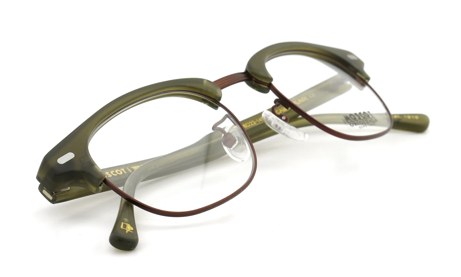 TODD SNYDER×MOSCOT コラボレーションメガネ YUKEL Col.CAMOUFLAGE 46size