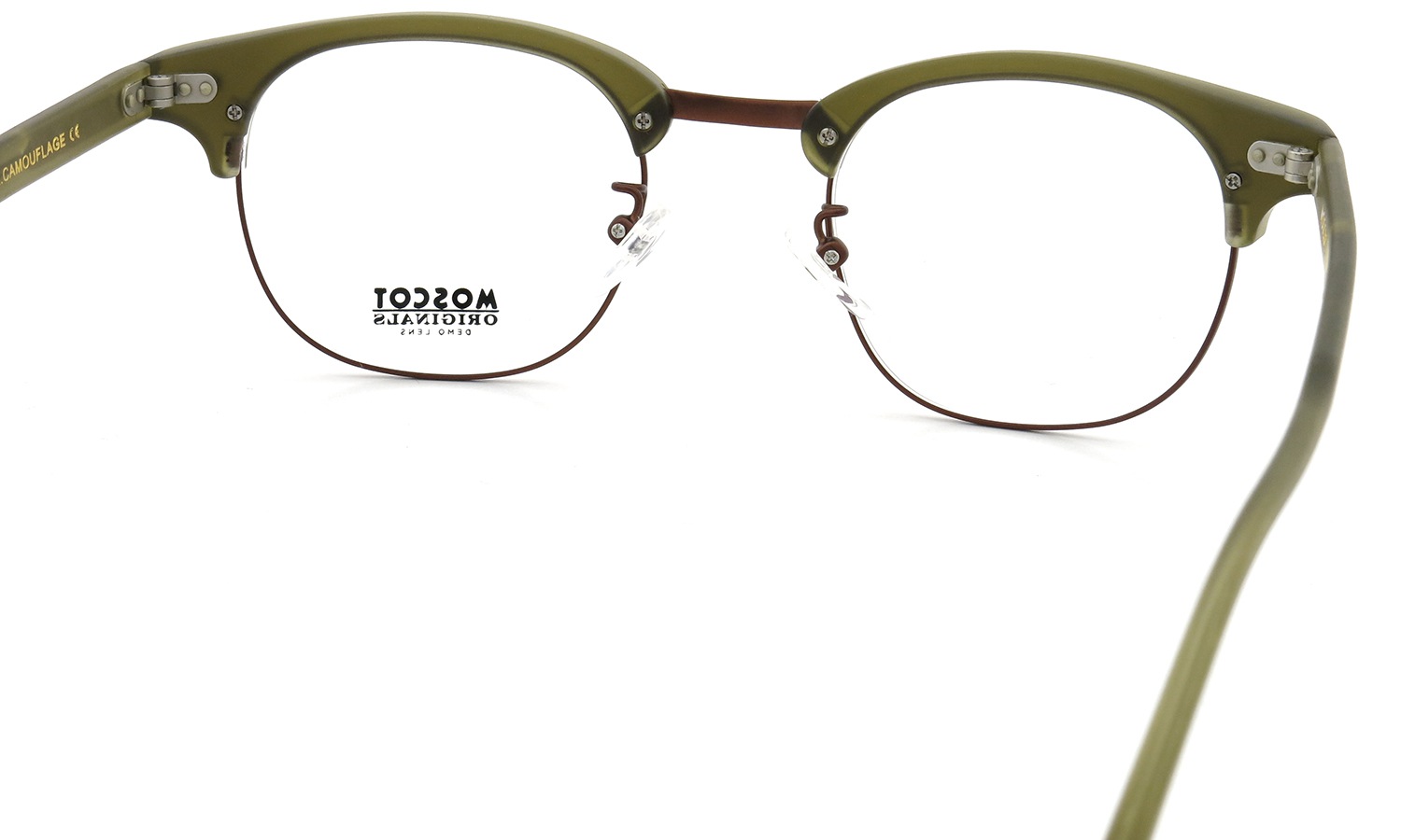 TODD SNYDER×MOSCOT コラボレーションメガネ YUKEL Col.CAMOUFLAGE 46size