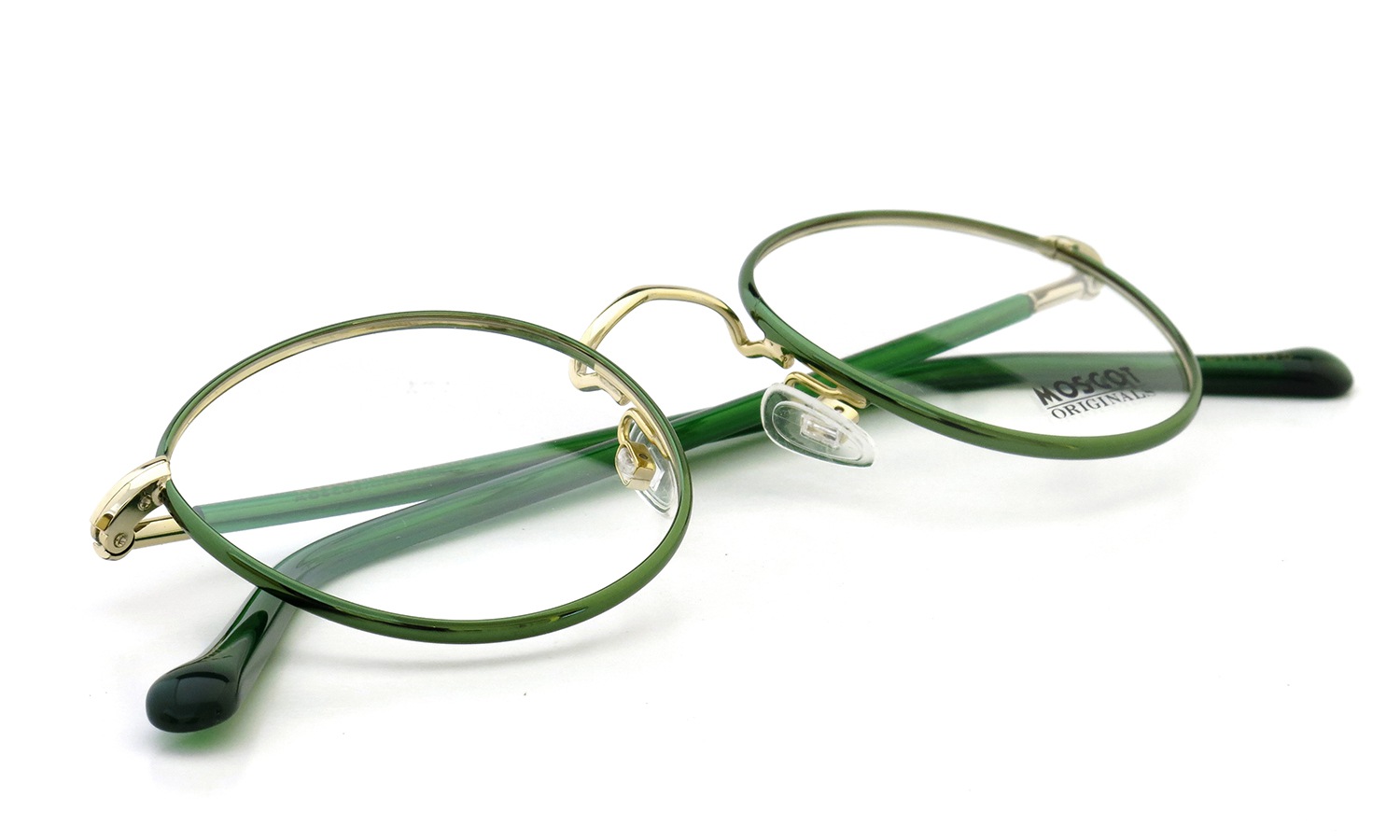 MOSCOT モスコット 定番メガネ ZEV ゼヴ 46size通販 Col.Emerald/Gold 