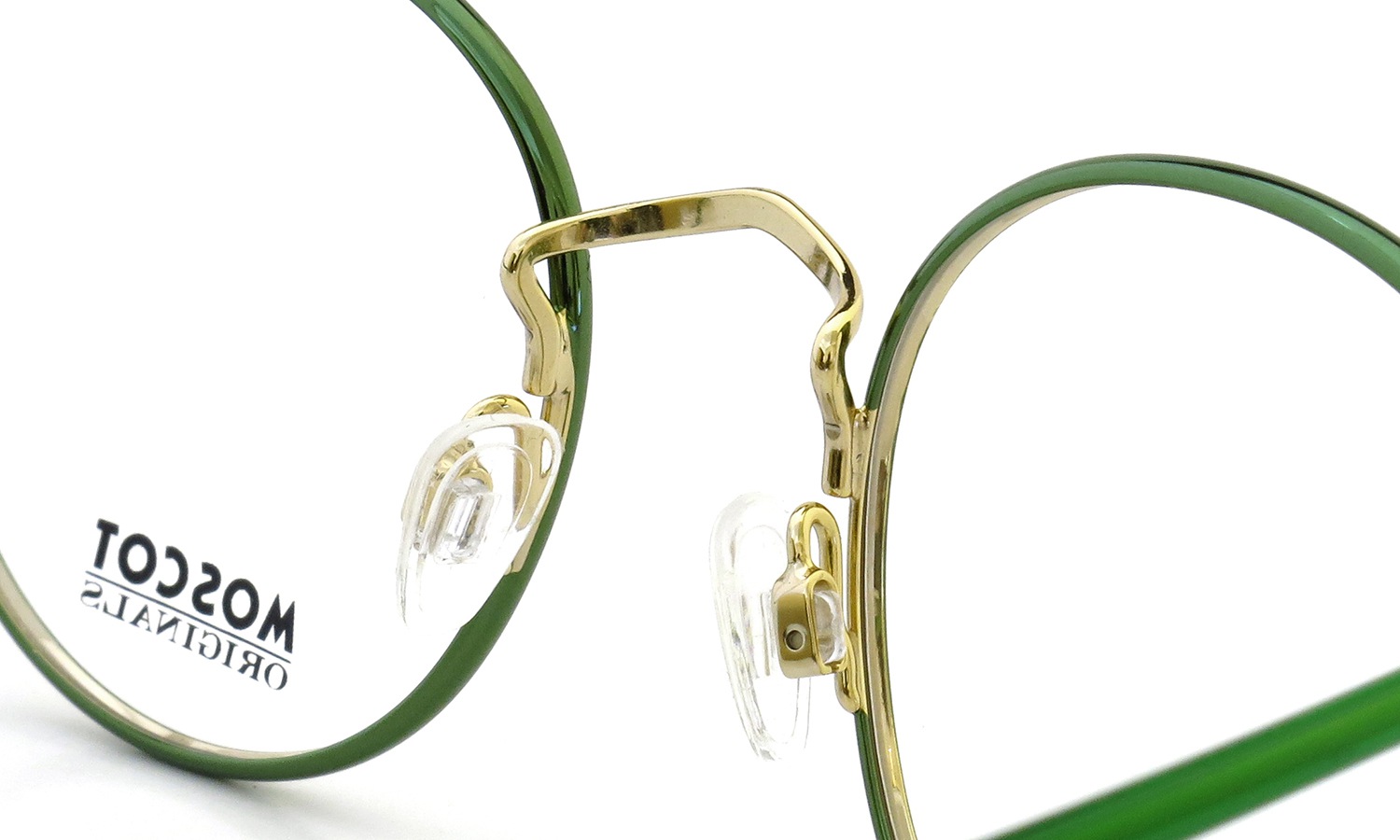 MOSCOT メガネ ZEV 46size Col.Emerald/Gold