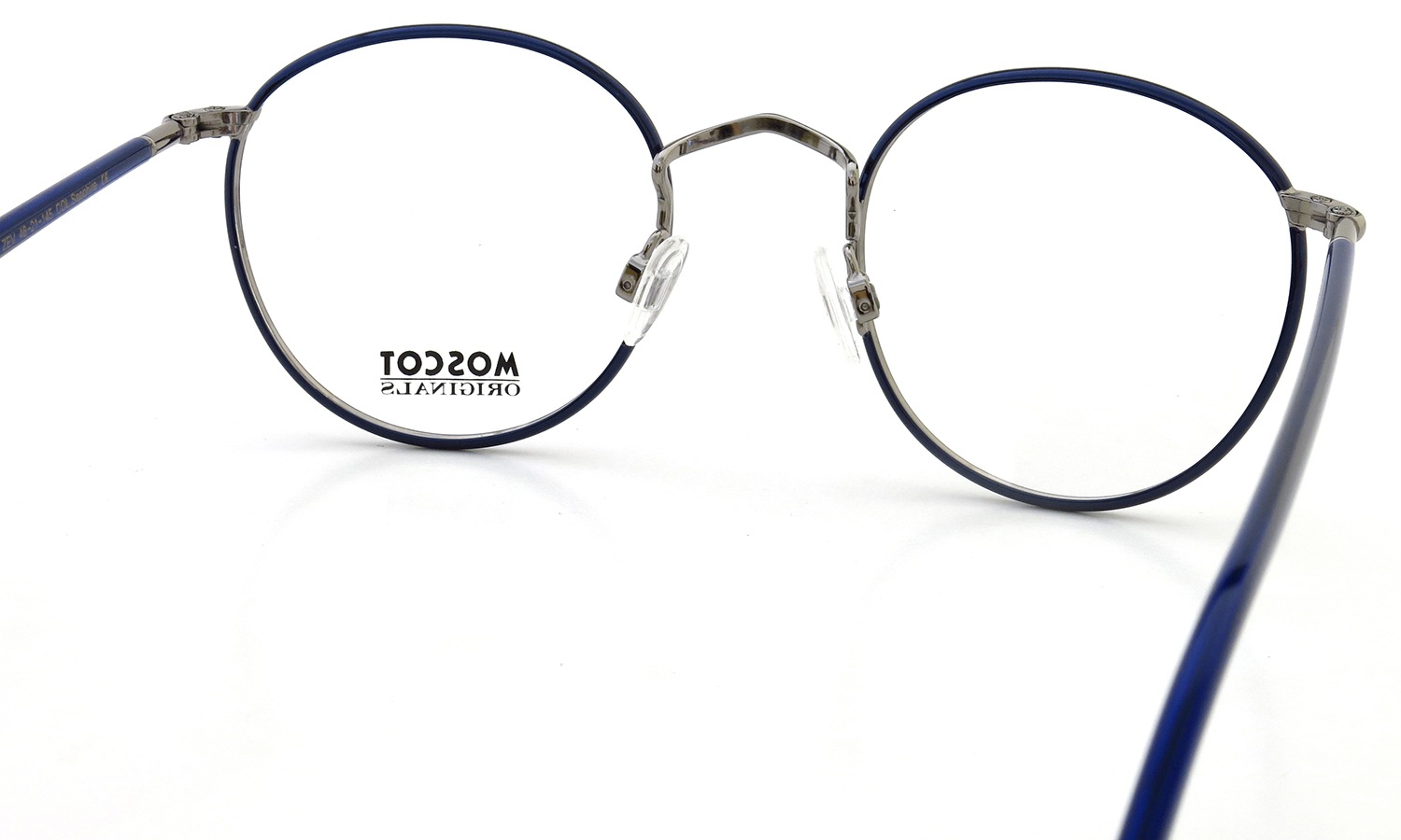 MOSCOT メガネ ZEV 46size Col.Sapphire/Gunmetal