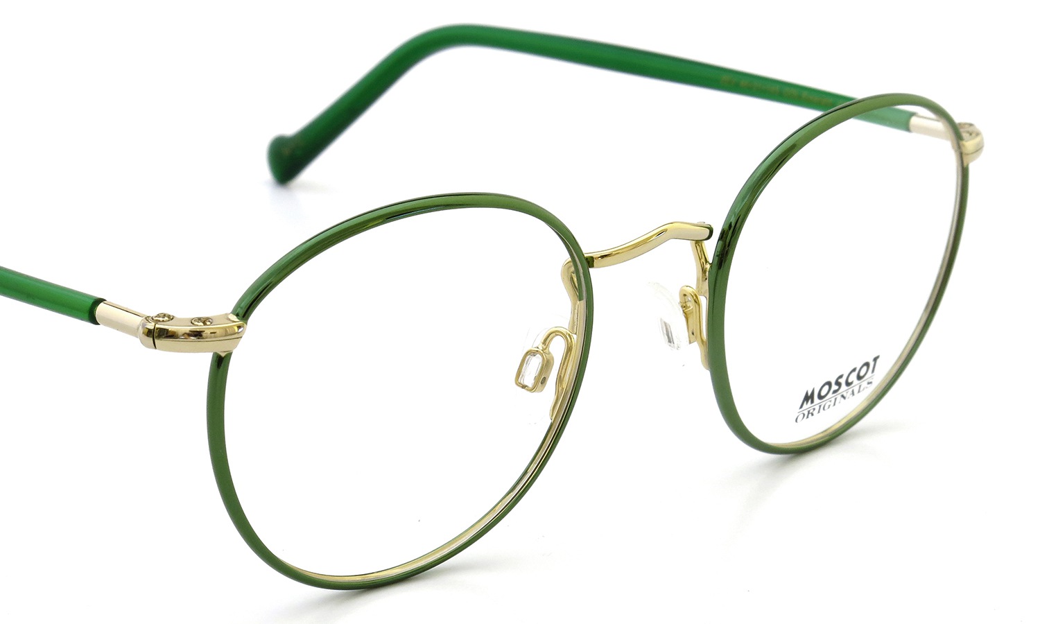 MOSCOT メガネ ZEV 46size Col.Emerald/Gold