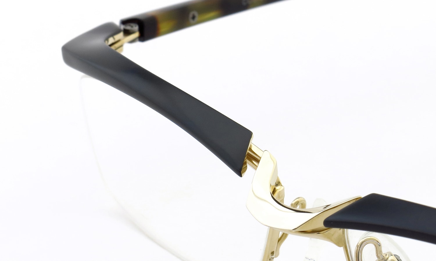 JAPONISM メガネ JN-572 COL.04 Black / Light Gold