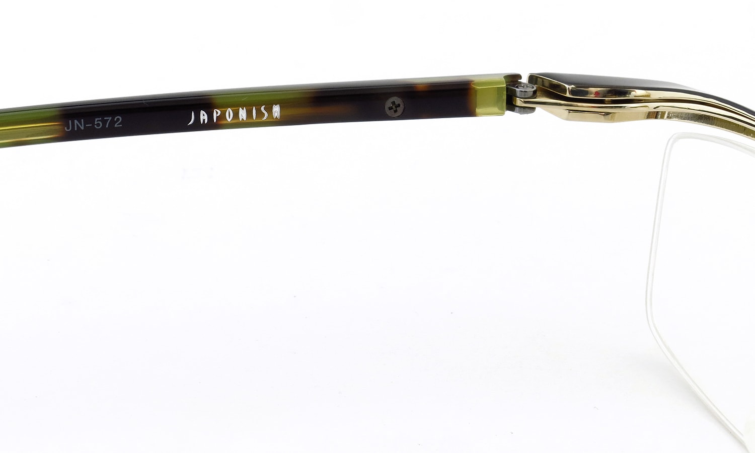 JAPONISM メガネ JN-572 COL.04 Black / Light Gold