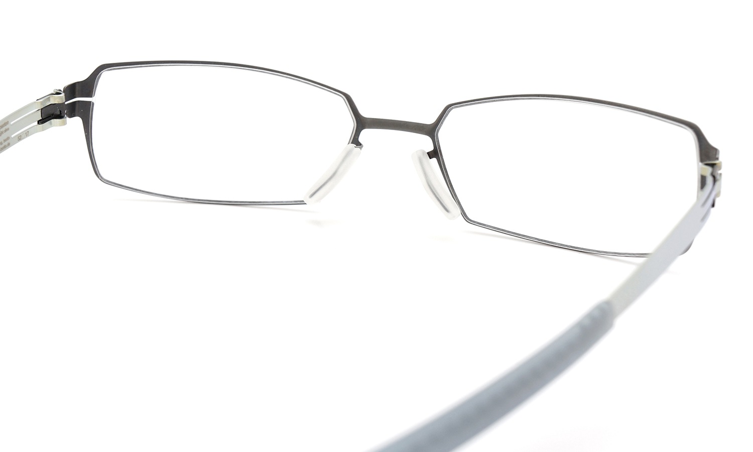 ic!berlin ロングセラー メガネ paxton graphite/electric light olive