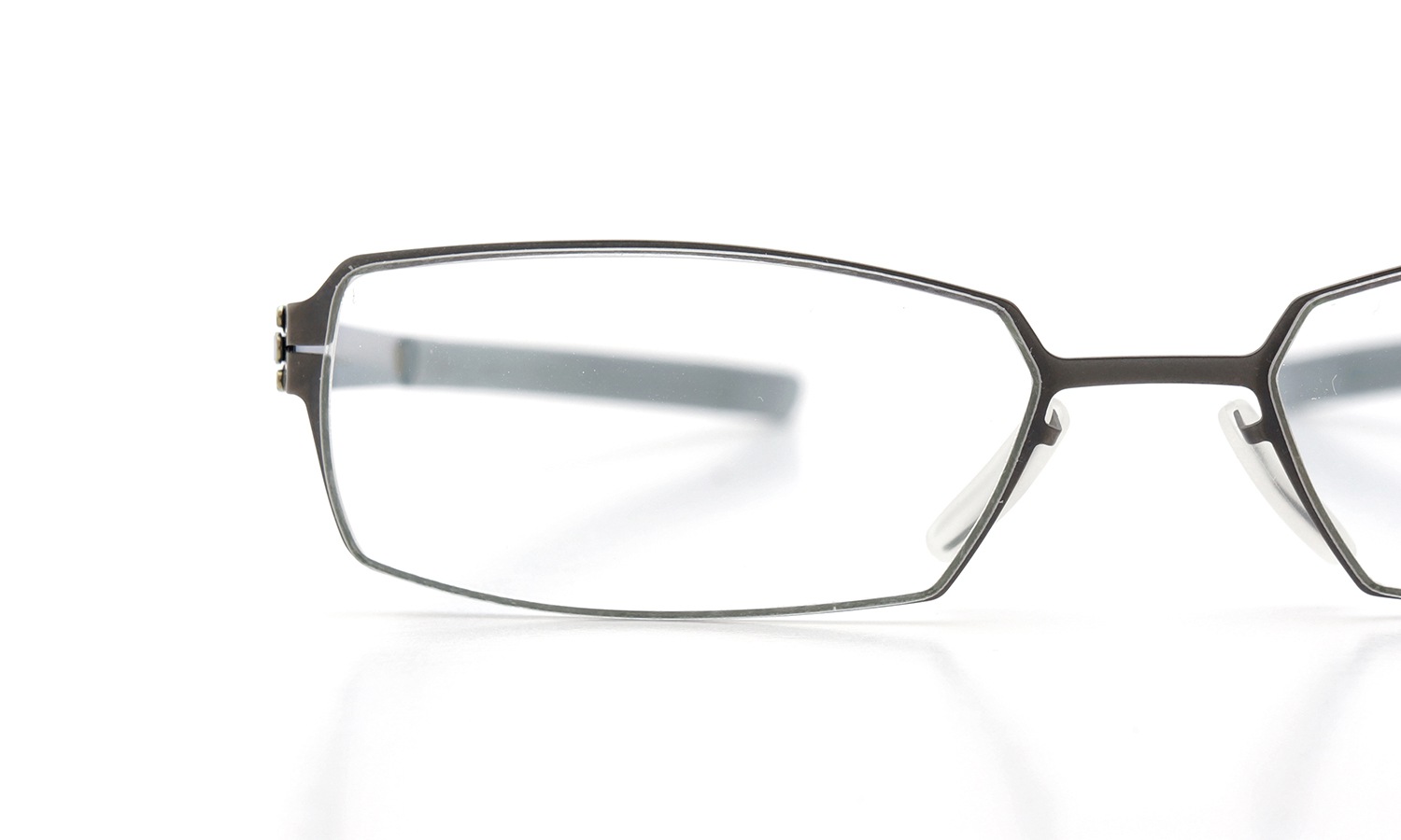 ic!berlin ロングセラー メガネ paxton graphite/electric light olive
