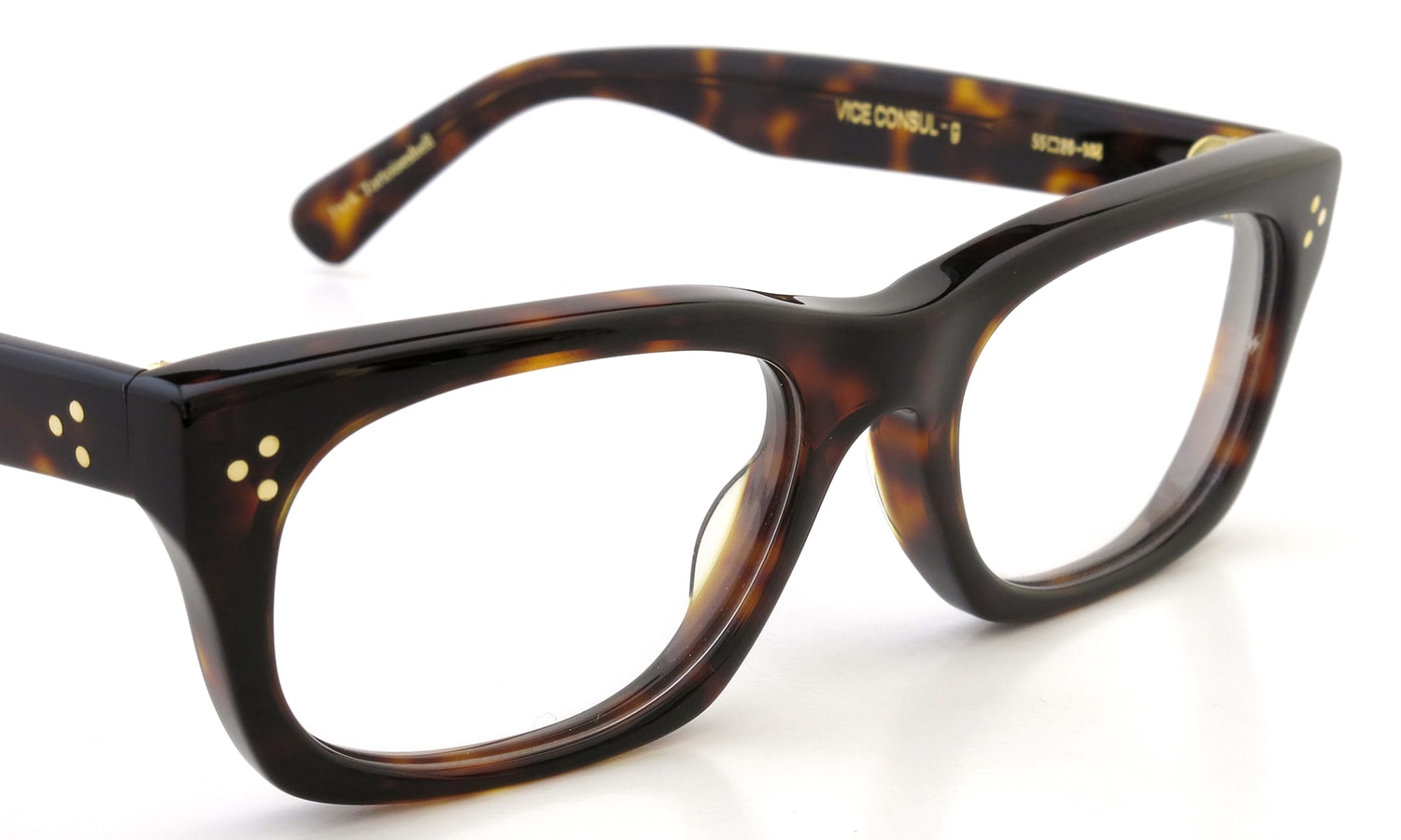 Oliver Goldsmith メガネ VICE CONSUL-g Dark Tortoiseshell