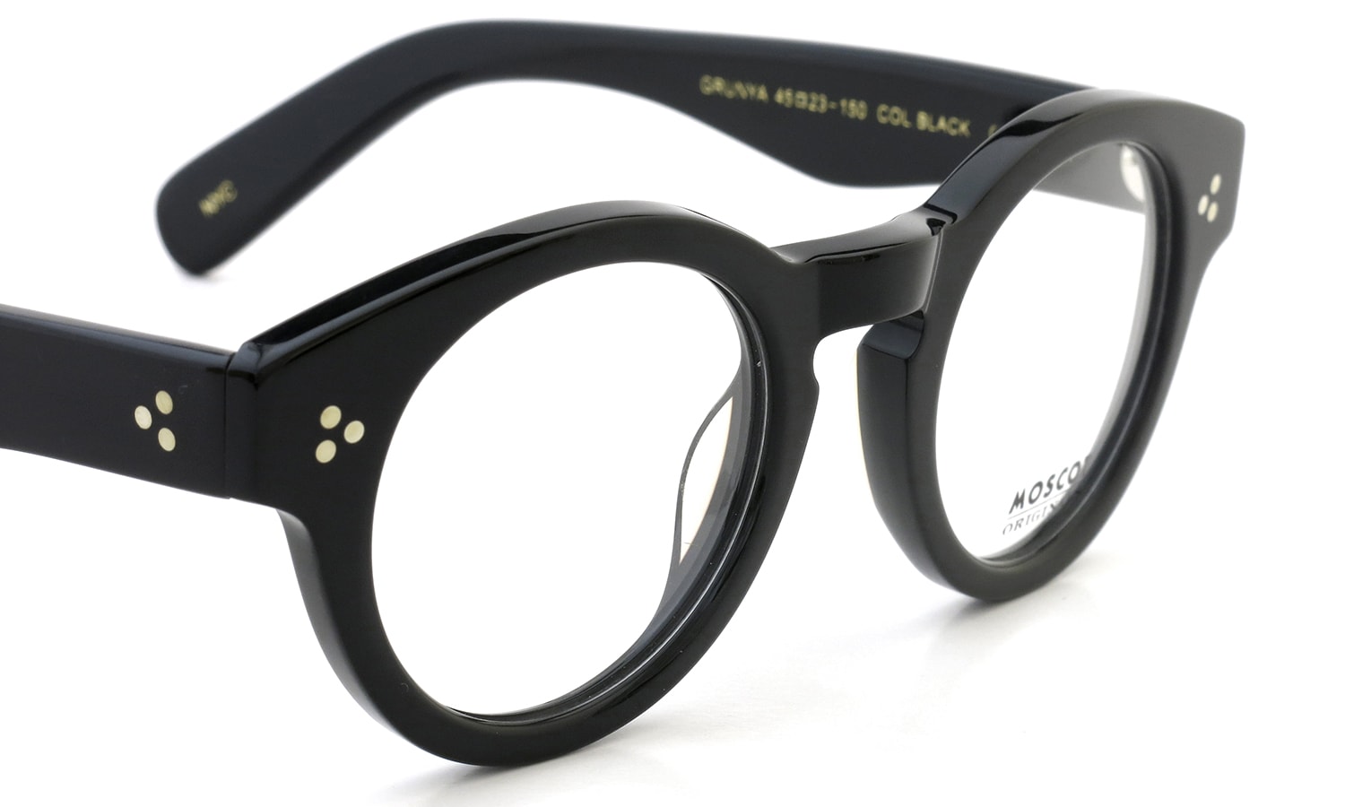 MOSCOT GRUNYA col.BLACK 45size