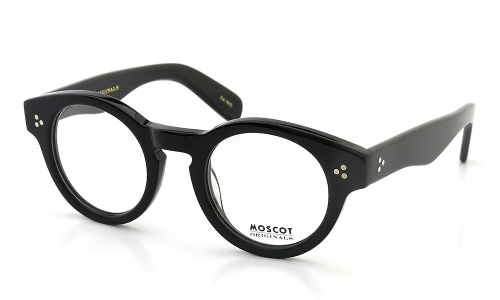 MOSCOT モスコット メガネ通販 GRUNYA グルンヤ Col. BLACK 45size (取扱：大宮店) 正規取扱