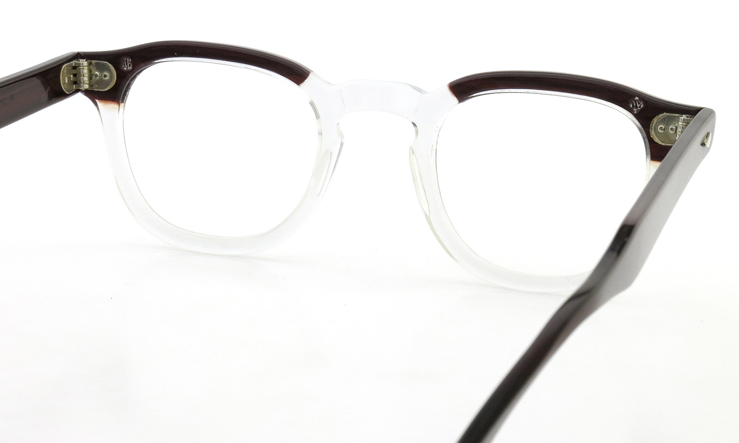 ART Optical vintage メガネ ARNEL REDWOOD C.B. 46-20