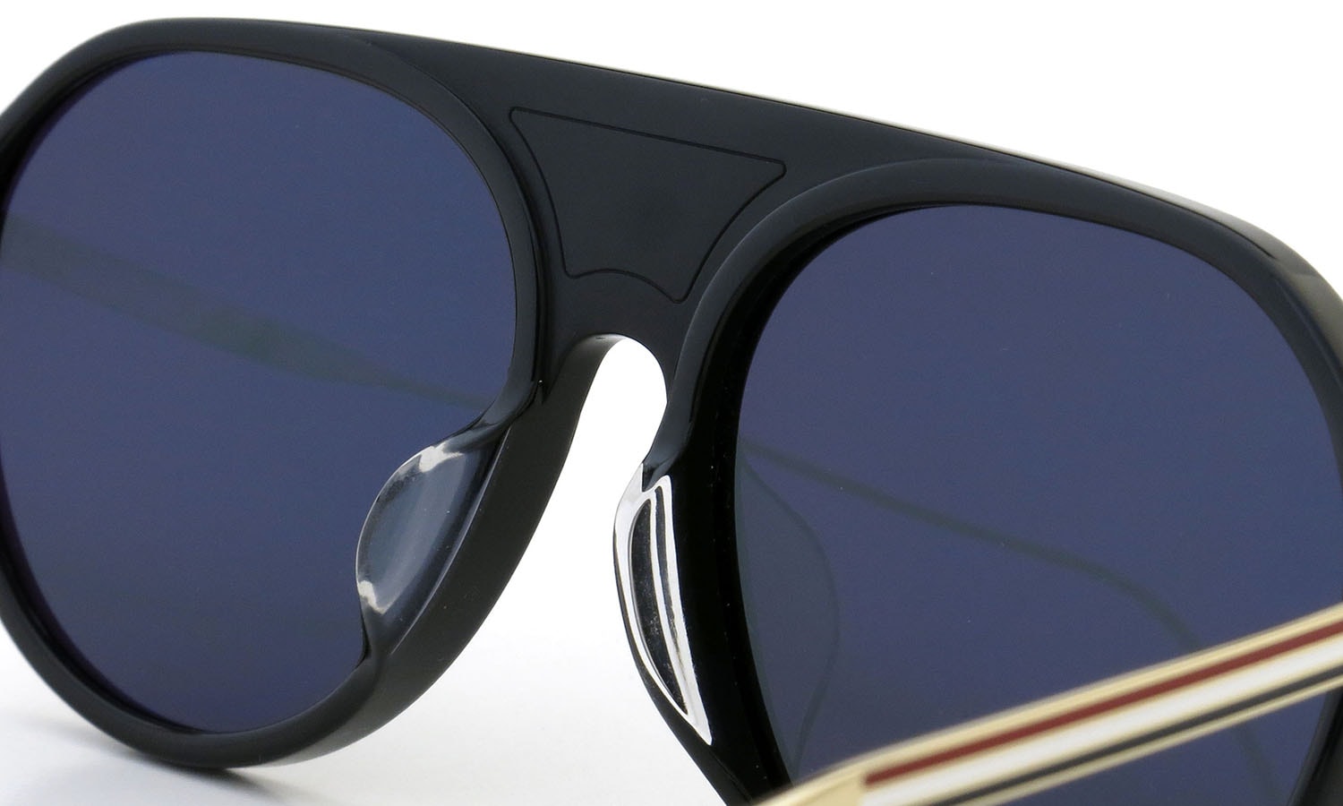 THOM BROWNE. TB-809-A BLK-GLD 57size