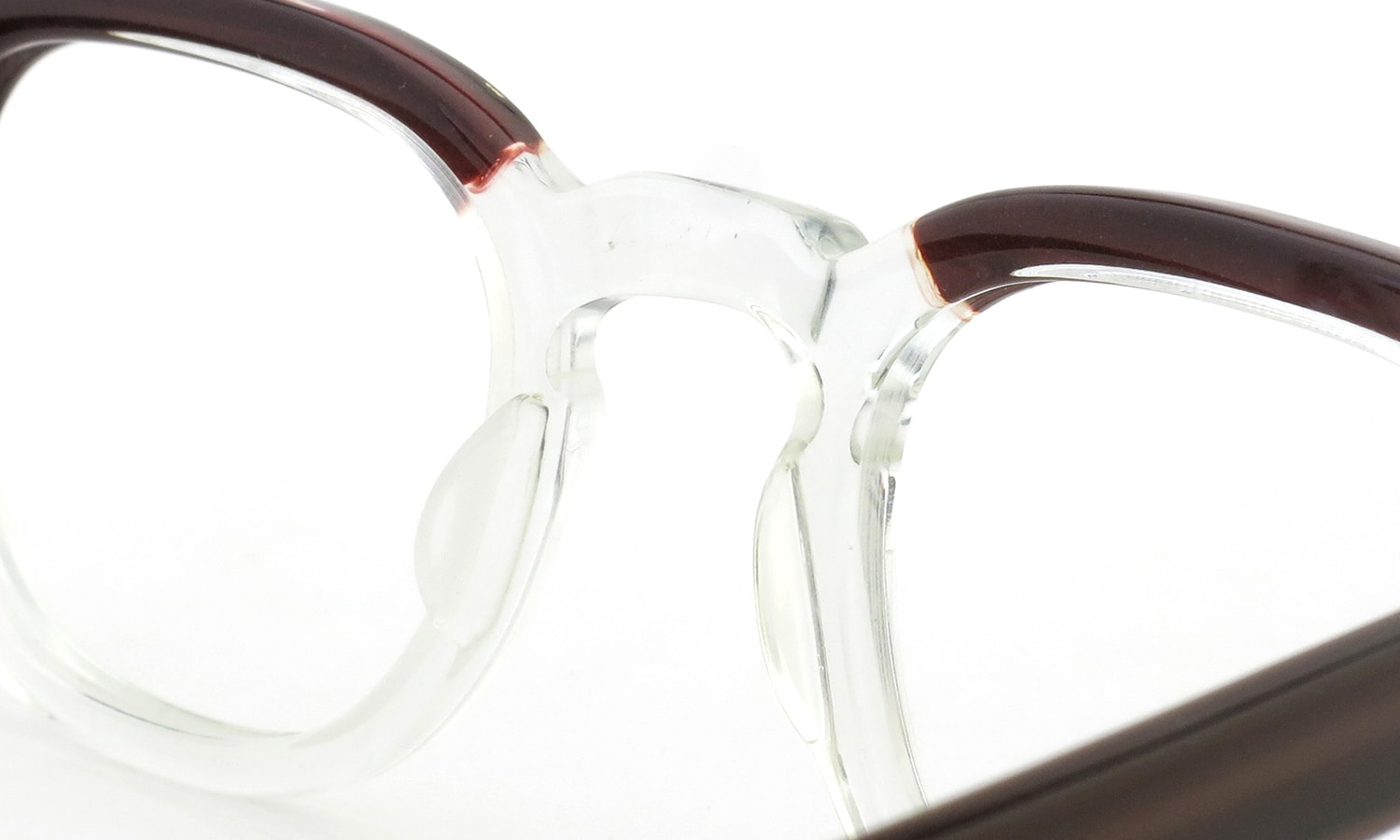 TART Optical vintage 通販 ARNEL REDWOOD C.B.-CLEAR 44-24 [04]