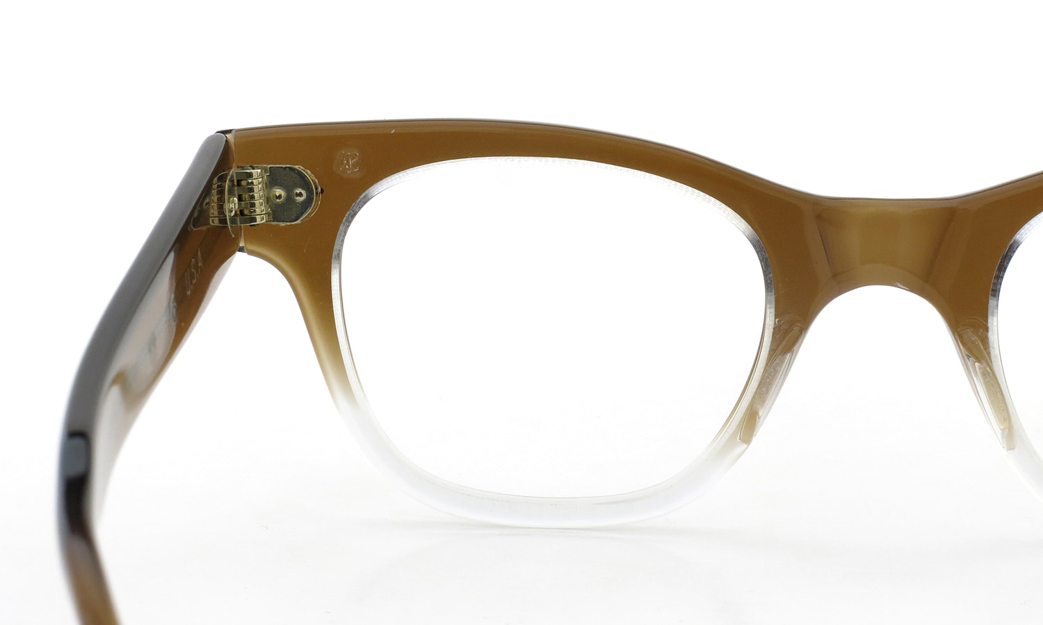 <h2>TART OPTICAL vintage 1950年代 COUNTDOWN BROWN FADE 46-24 (V3)