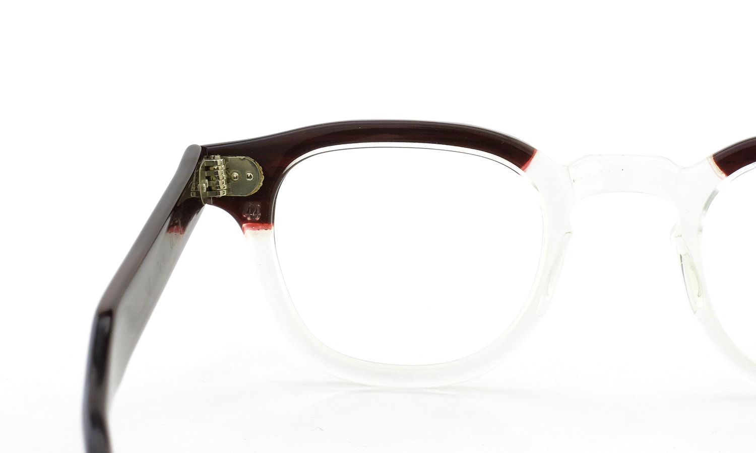 TART Optical vintage 通販 ARNEL REDWOOD C.B.-CLEAR 44-24 [04]