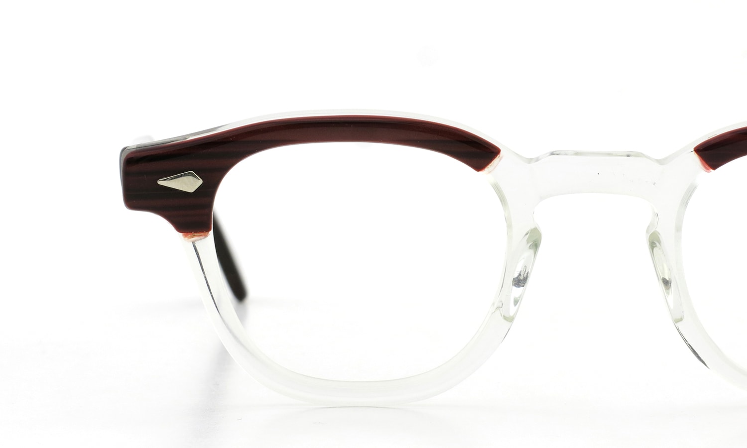 TART Optical vintage 通販 ARNEL REDWOOD C.B.-CLEAR 44-24 [04]