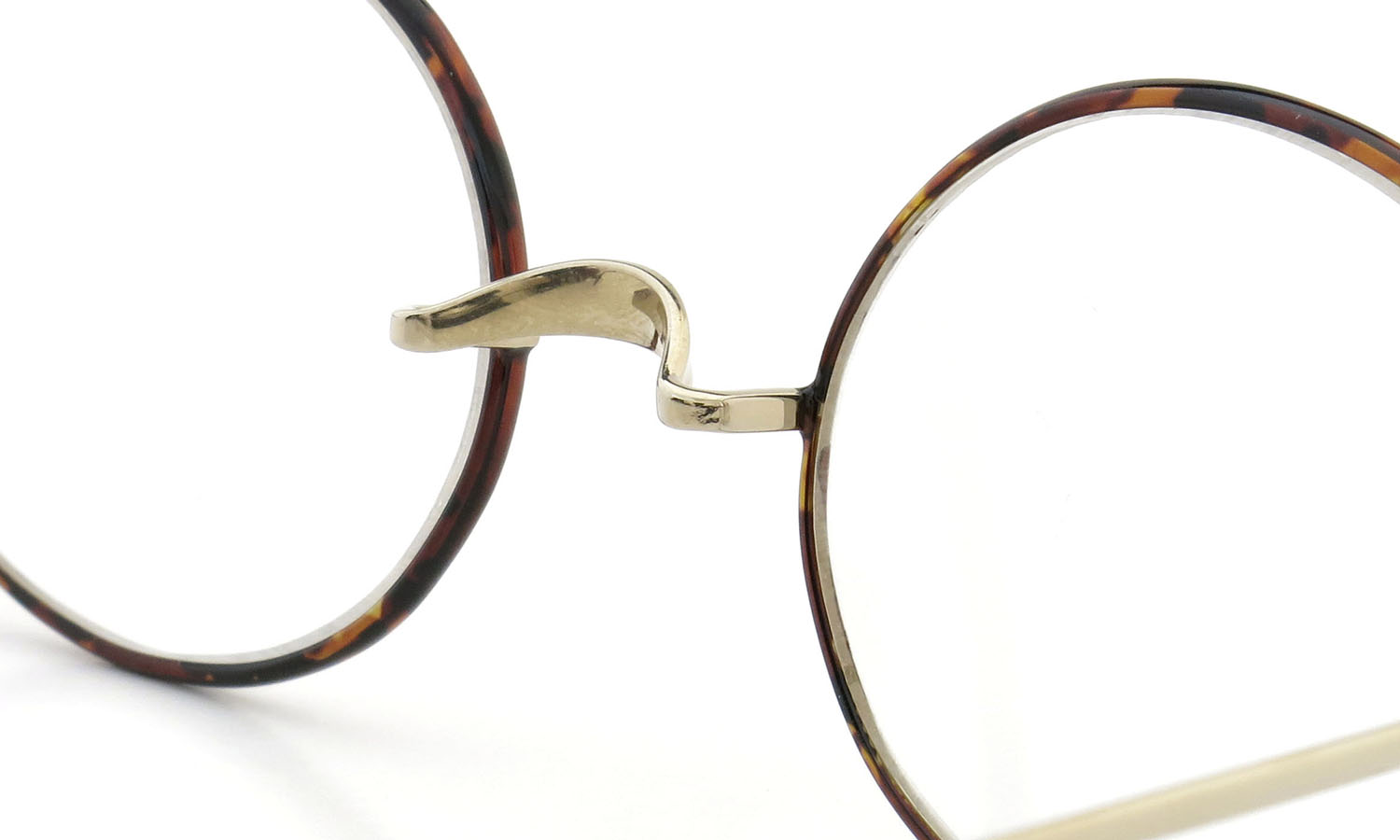 Oliver Goldsmith  ジョンレノン愛用のメガネ Oval/Pro Titanium Gold-MMS