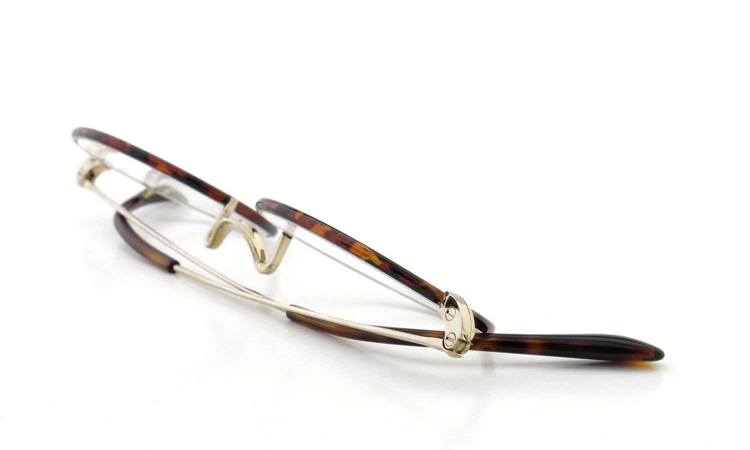 Oliver Goldsmith  ジョンレノン愛用のメガネ Oval/Pro Titanium Gold-MMS