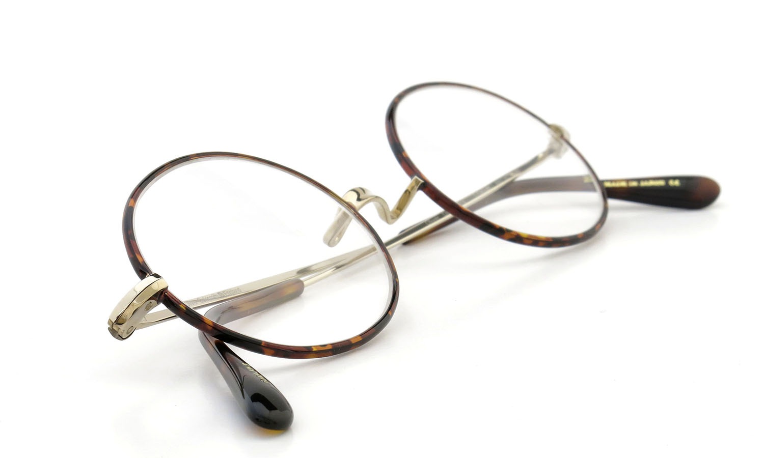 Oliver Goldsmith  ジョンレノン愛用のメガネ Oval/Pro Titanium Gold-MMS