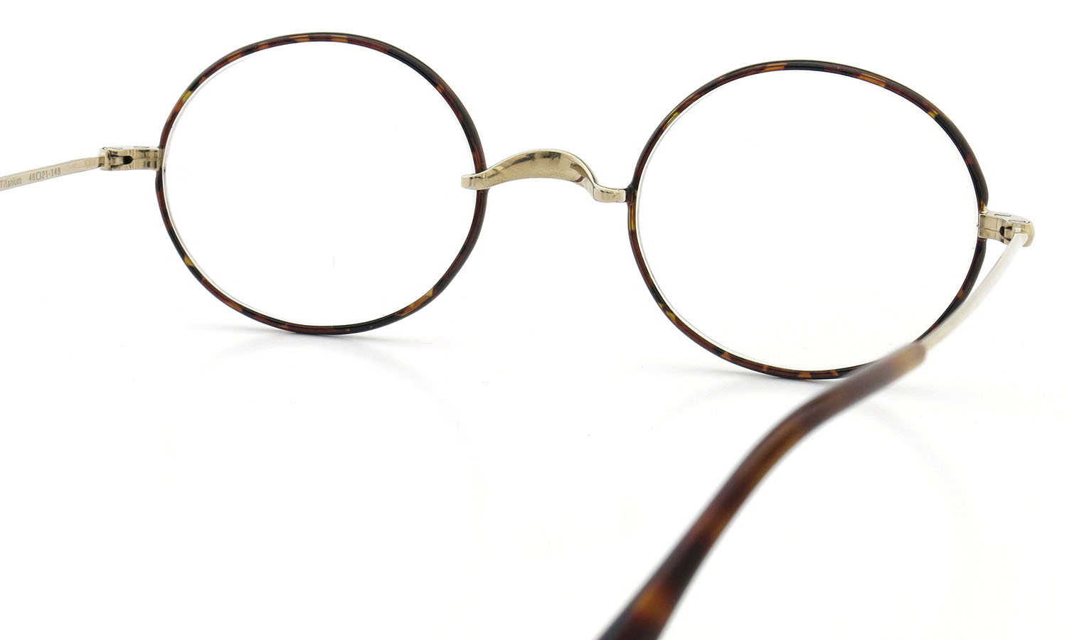 Oliver Goldsmith  ジョンレノン愛用のメガネ Oval/Pro Titanium Gold-MMS