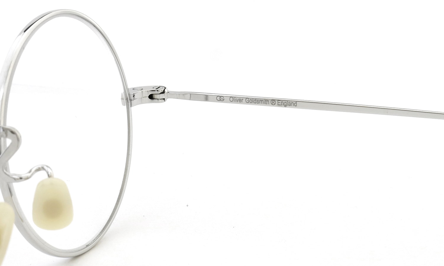 Oliver Goldsmith メガネ PINNER 48size Silver