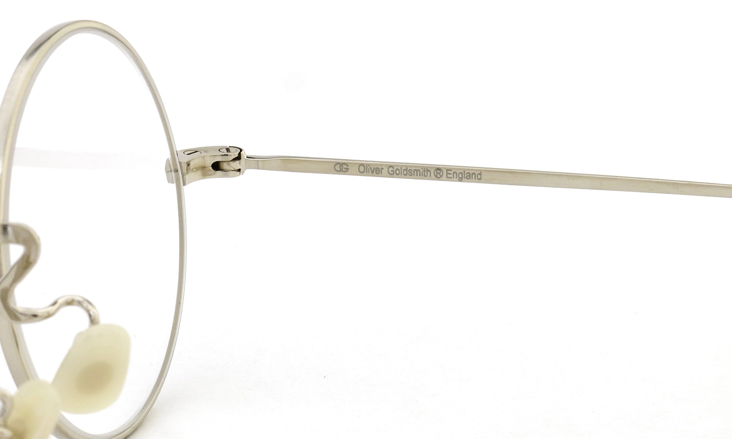 Oliver Goldsmith メガネ PINNER 46size Gold