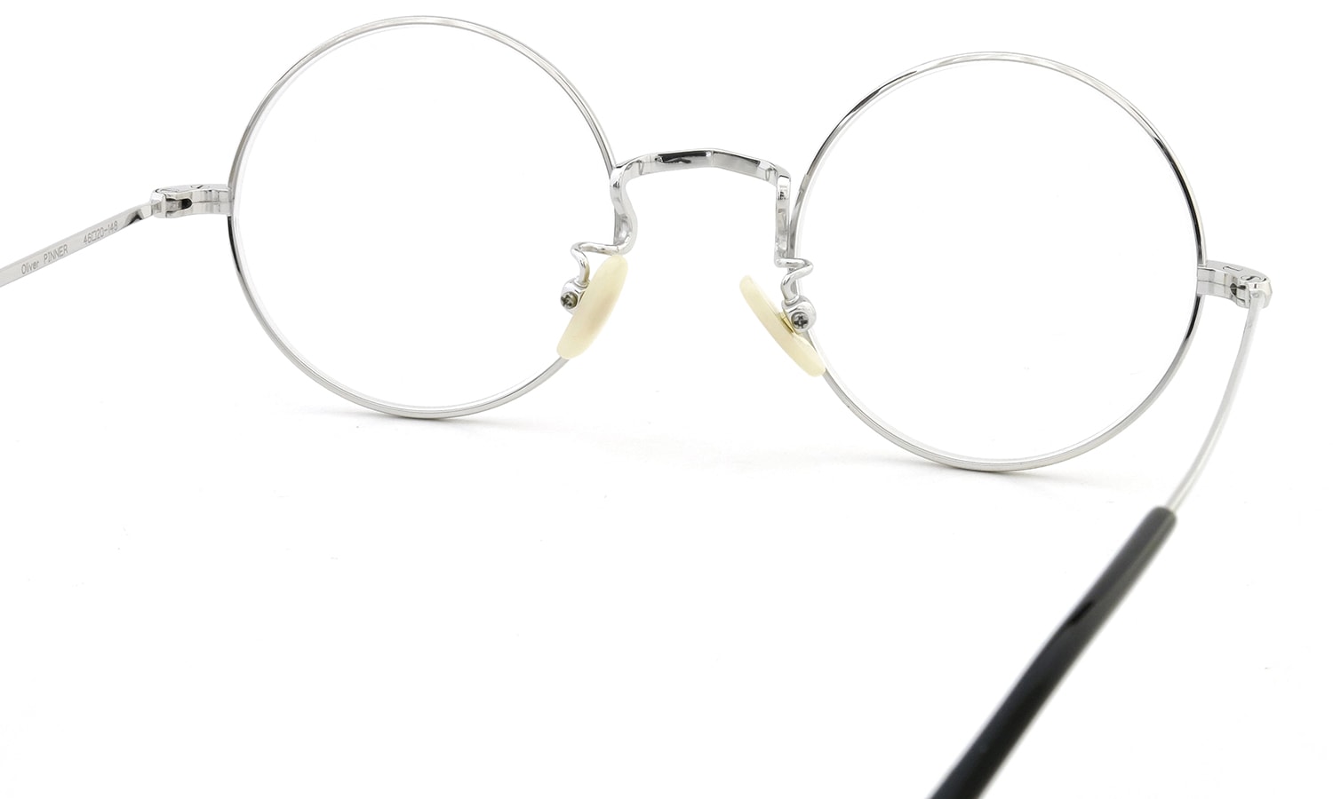 Oliver Goldsmith メガネ PINNER 46size Silver