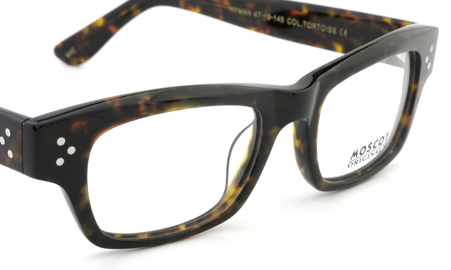 MOSCOT HYMAN Col.TORTOISE 47size