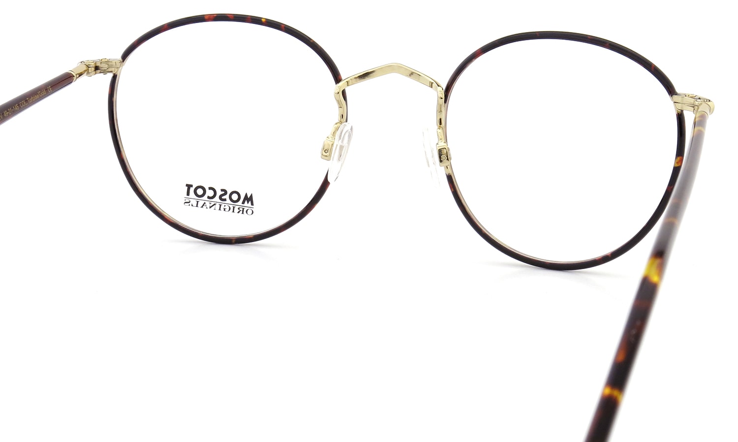 MOSCOT メガネ ZEV 49size Col.Tortoise/Gold