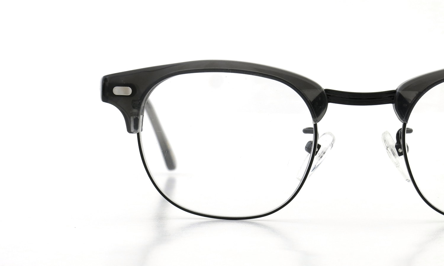 MOSCOT モスコット メガネ通販 YUKEL ユケル col.GREY/BLACK 46size ...