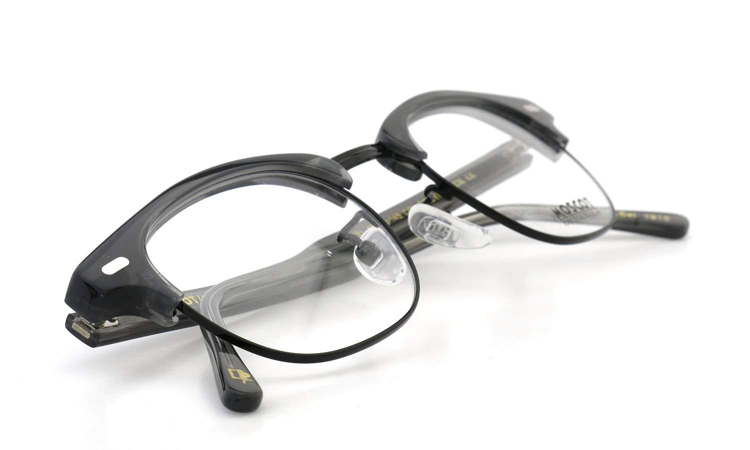 MOSCOT メガネ YUKEL col.GREY/BLACK