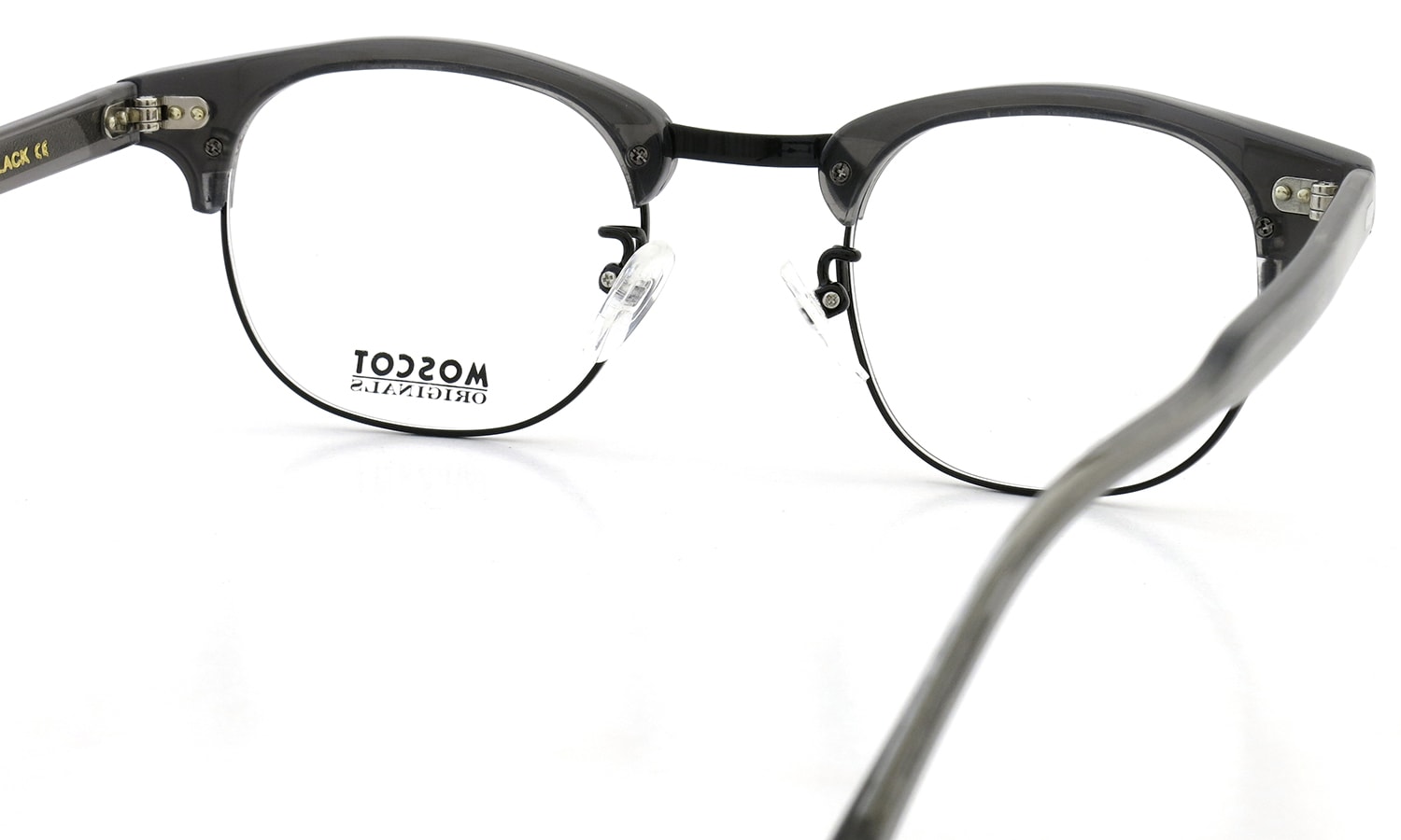 MOSCOT メガネ YUKEL col.GREY/BLACK