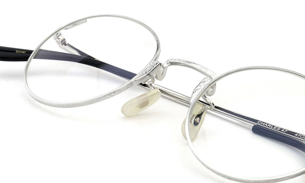 Oliver Goldsmith メガネ CHARLES 47size Silver