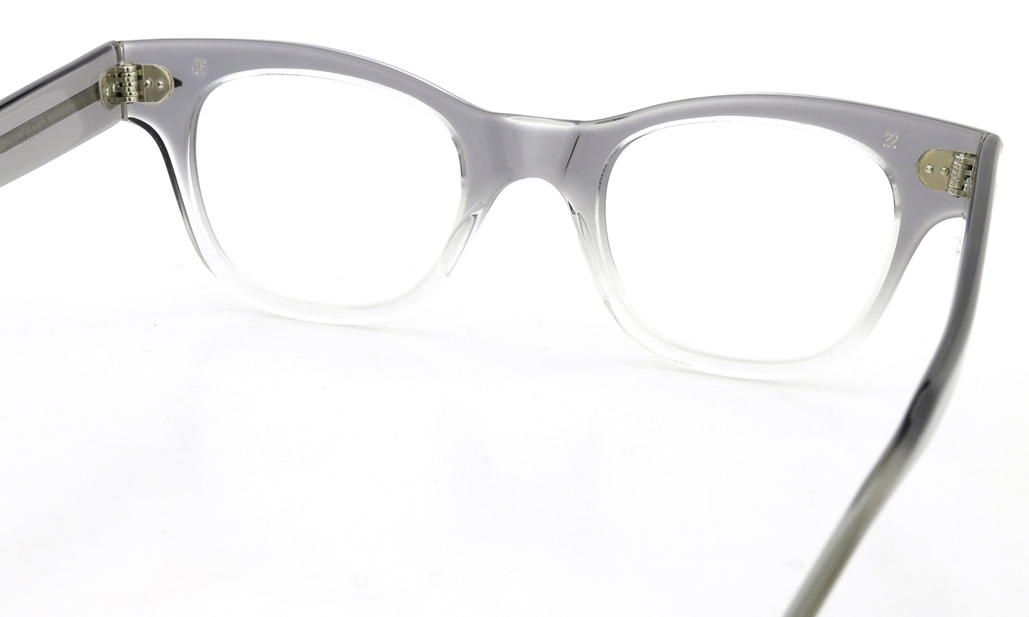 TART OPTICAL vintage COUNTDOWN GREY FADE 46-22 詳細画像