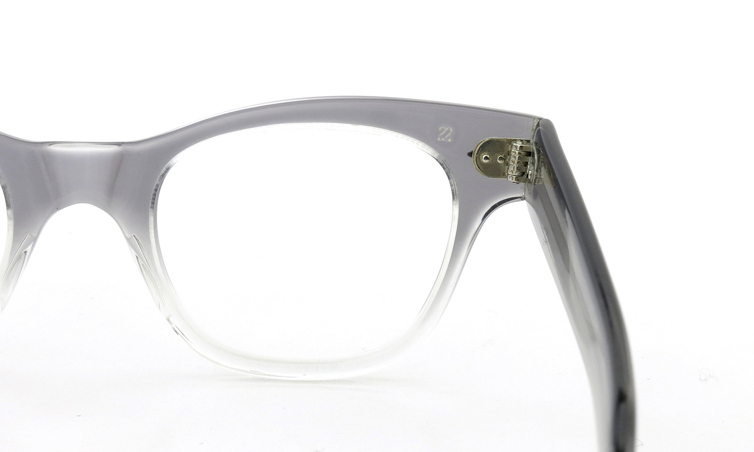 TART OPTICAL vintage COUNTDOWN GREY FADE 46-22 詳細画像