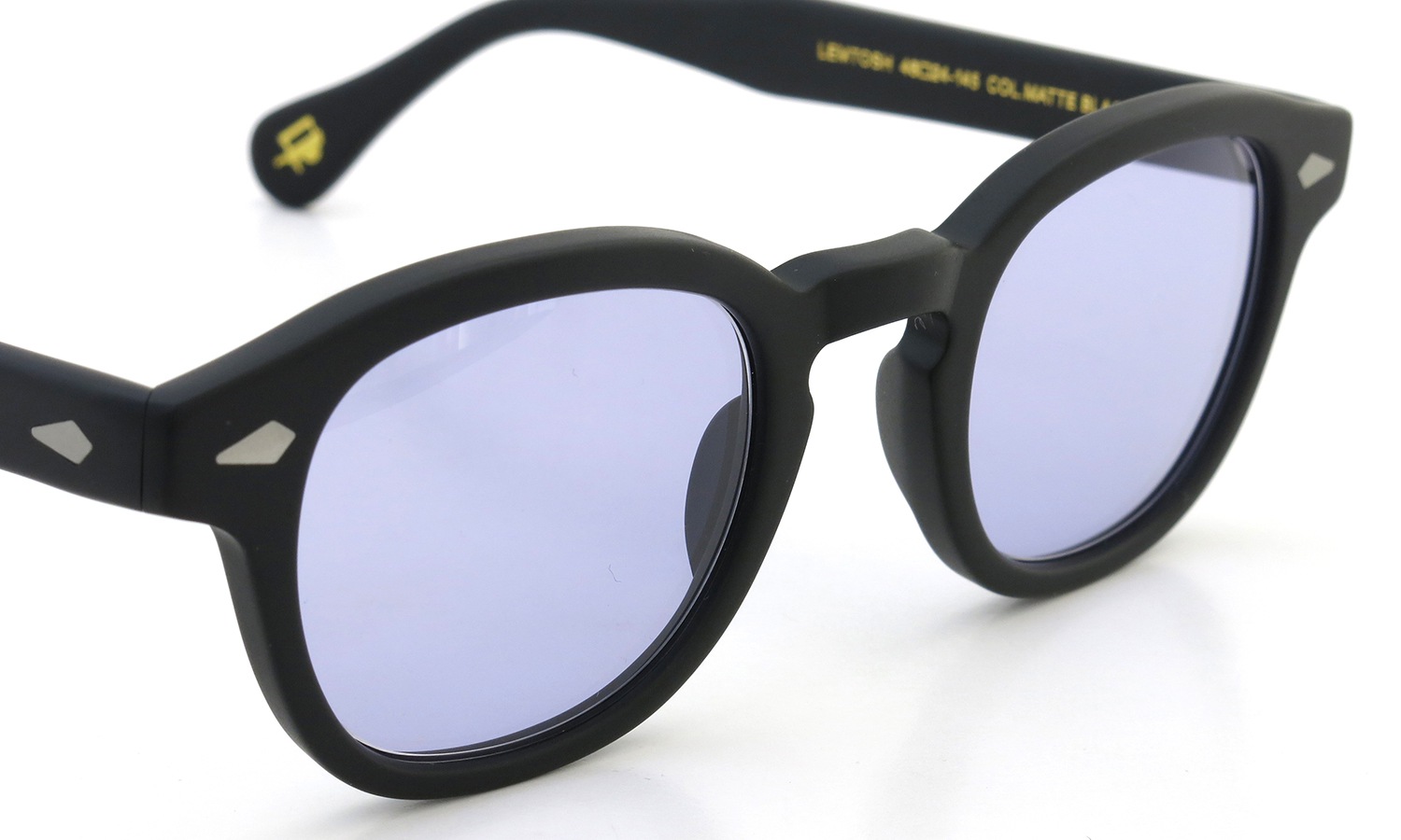 MOSCOT LEMTOSH MATTE-BLACK 46 Light-Purple-Lense  詳細画像