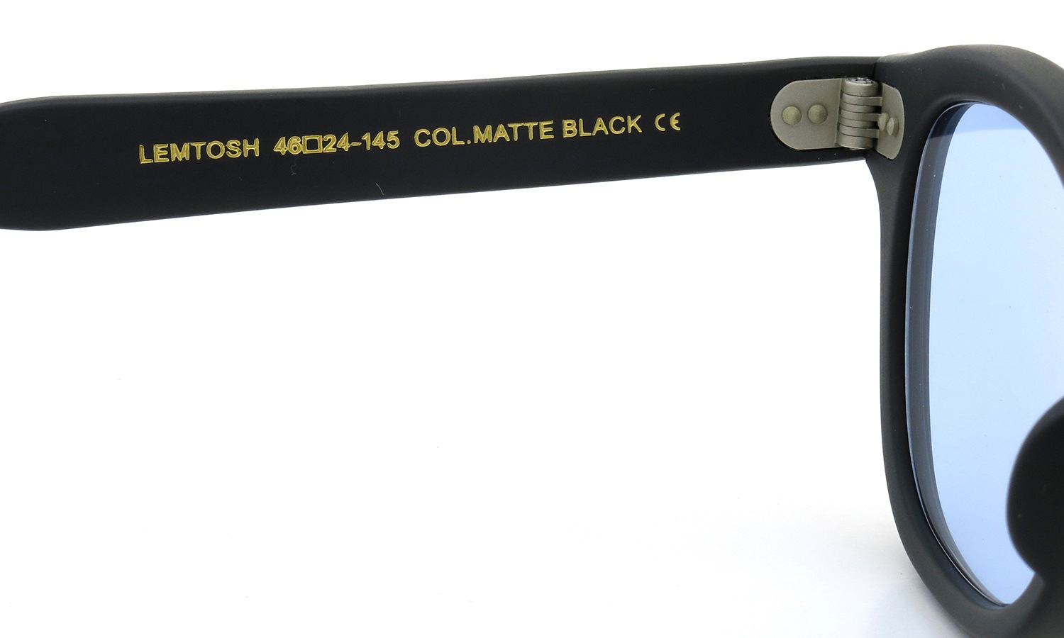 LEMTOSH MATTE-BLACK 46 ライトブルーレンズ