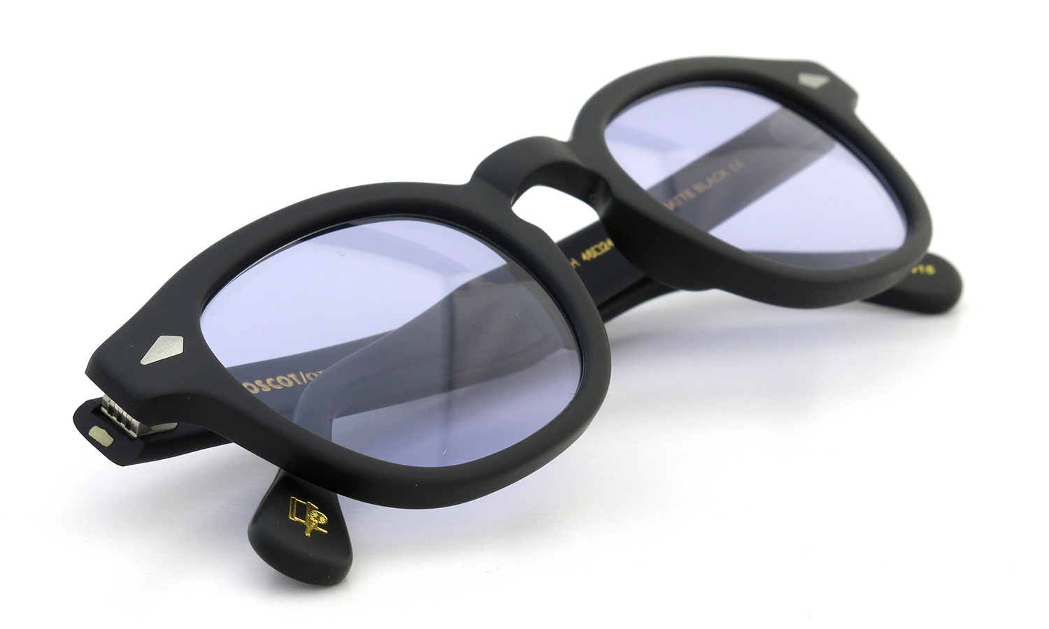 MOSCOT LEMTOSH MATTE-BLACK 46 Light-Purple-Lense  詳細画像