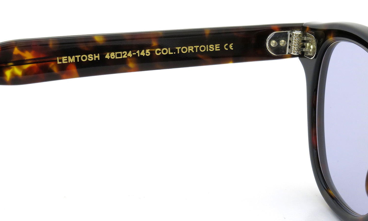 MOSCOT LEMTOSH Col.TORTOISE 46size Light-Purple-Lense  詳細画像