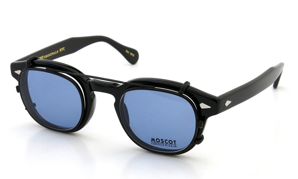 MOSCOT モスコット 純正クリップオン レンズカスタム通販 CLIPTOSH 46 (LEMTOSH 46size専用 ) M.BLACK