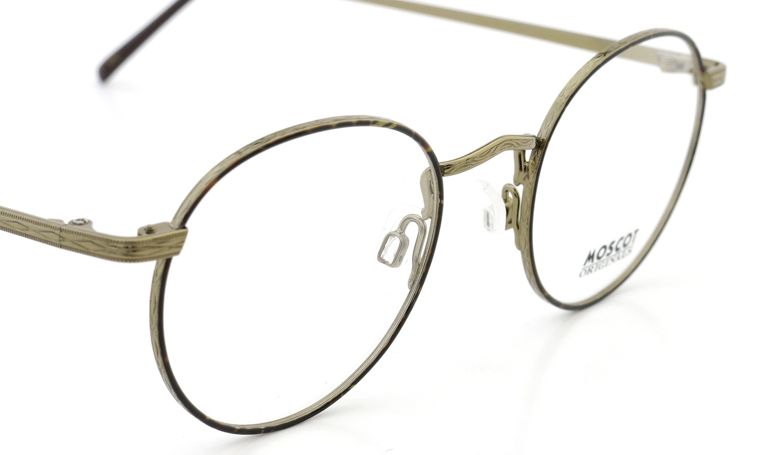 MOSCOT DOV Tortoise/Antique Gold