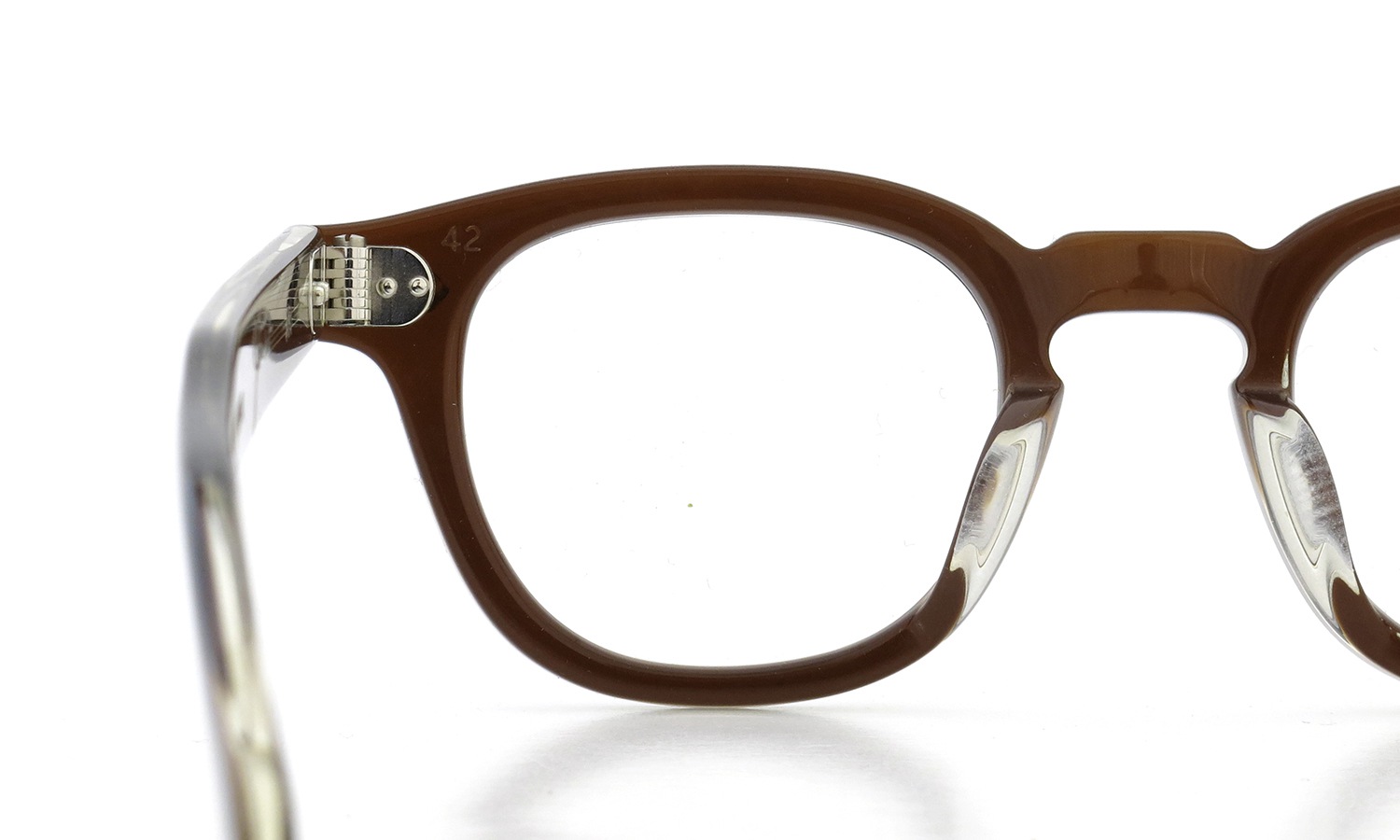 JULIUS TART OPTICAL AR-42-22 BROWN-CRYSTAL