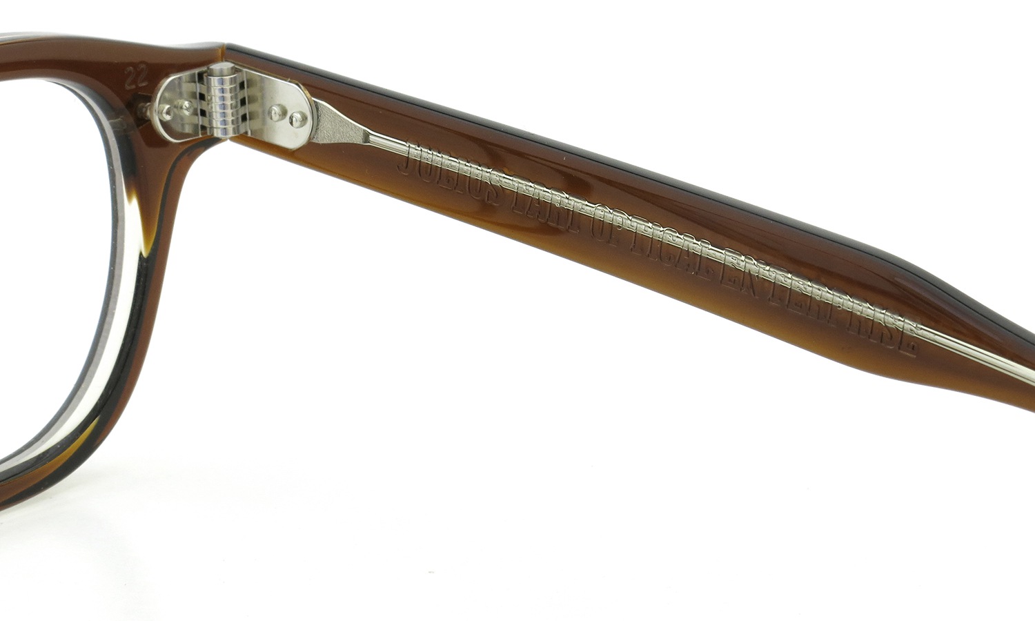 JULIUS TART OPTICAL AR-42-22 BROWN-CRYSTAL