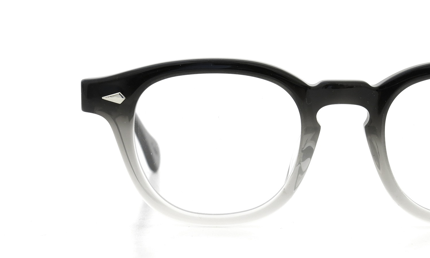 JULIUS TART OPTICAL AR-46-22 PL-002B BLACK CLEAR FADE