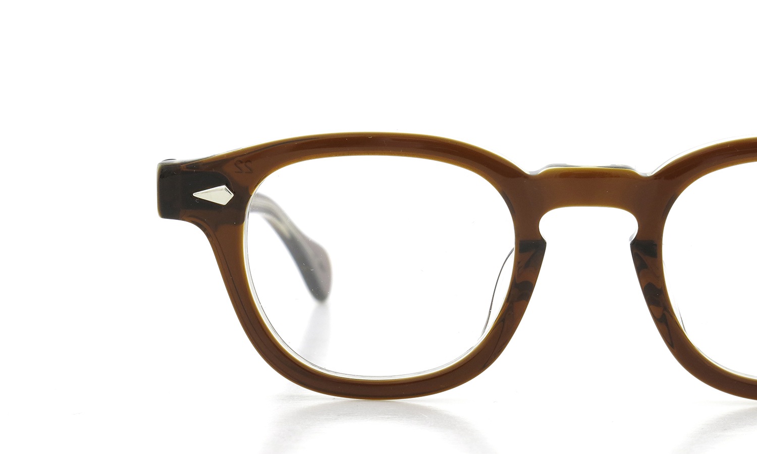 JULIUS TART OPTICAL AR-42-22 BROWN-CRYSTAL