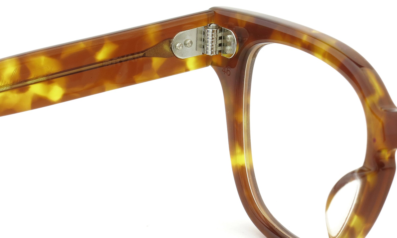 JULIUS TART OPTICAL BRYAN-46 PL-007F LIGHT TORTOISE